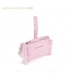 FUNDA CHUPETE NIDO VOLANTE ROSA