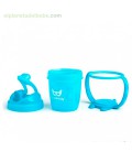 TAZA ANTIGOTEO CON ASAS HEROBILITY 140 ML AZUL