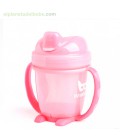 TAZA ANTIGOTEO CON ASAS HEROBILITY 140 ML ROSA