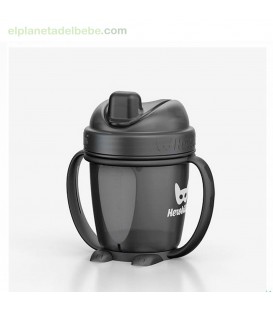 TAZA ANTIGOTEO CON ASAS HEROBILITY 140 ML NEGRA