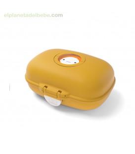 CAJA MERIENDA MONBENTO GRAM INFANTIL MOSTAZA