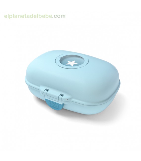 CAJA MERIENDA MONBENTO GRAM INFANTIL AZUL