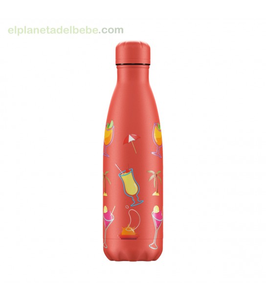 Botella Wolfie - 350ml - Botella con pajita para niños