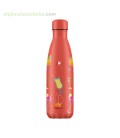 BOTELLA INOX POOL PARTY CORAL 500 ML CHILLY