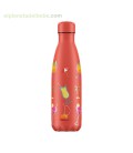 BOTELLA INOX POOL PARTY CORAL 500 ML CHILLY