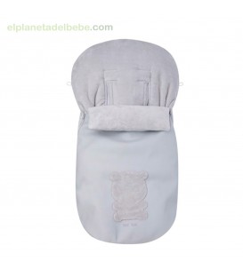SACO INVIERNO POLIPIEL LOVE GRIS TUC TUC