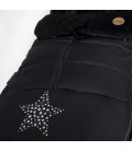 SACO INVIERNO BASICO BASIC NEGRO TUC TUC