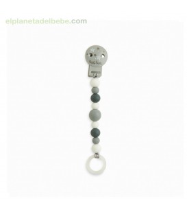 PINZA CHUPETE SILICONA WEEKEND CONSTELLATION GRIS TUC TUC