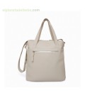 BOLSO PANERA+ CAMBIADOR LOVE GRIS 