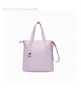 BOLSO PANERA+ CAMBIADOR LOVE ROSA TUC TUC