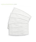 SET 4 FILTROS MASCARILLA INFANTIL BLANCO PIRULOS