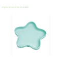 PLATO DE SILICONA STAR MENTA SARO