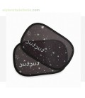 2 CORTINAS PARASOL AUTOADHESIVAS MOON&STARS TUC TUC