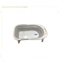 BAÑERA PLEGABLE GRIS INTERBABY