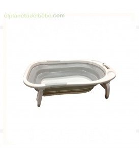 BAÑERA PLEGABLE GRIS INTERBABY