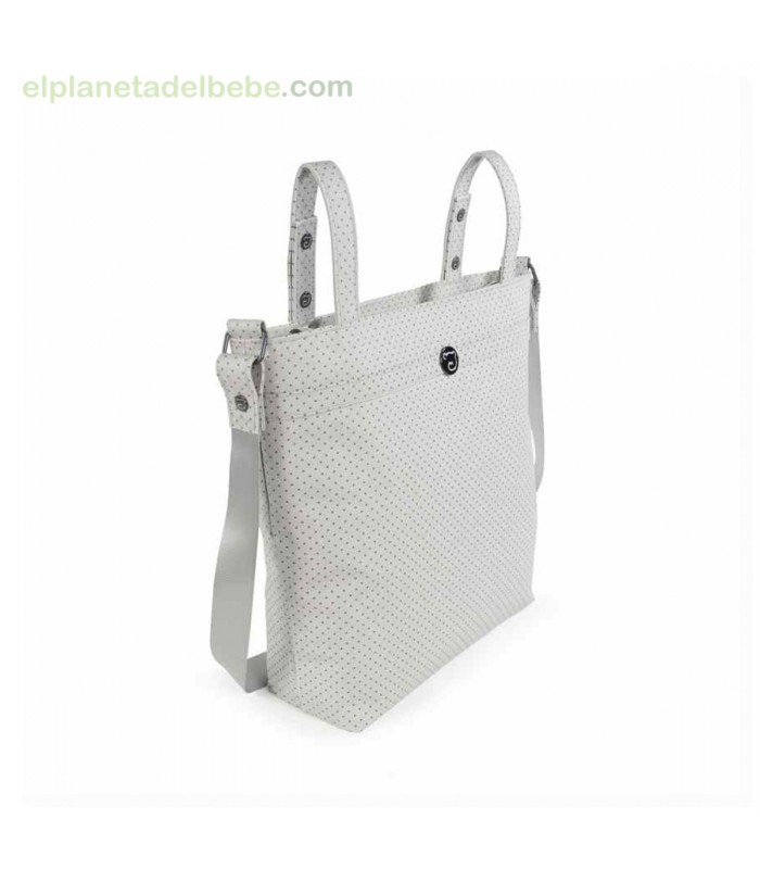 bolso panera chloe gris pasito a pasito