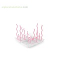 ESCURRE BIBERONES PORTATIL ROSA NUVITA
