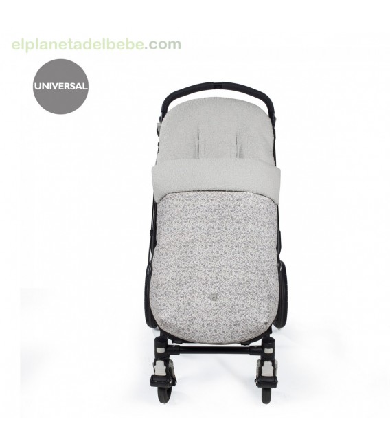 SACO SILLA FLOWER MELLOW GRIS POLIPIEL PASITO A PASITO