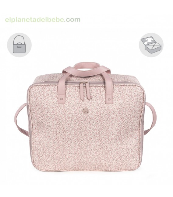 MALETA FLOWER MELLOW ROSA PASITO A PASITO