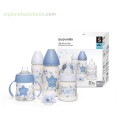 PACK BIBERONES LITTLE STAR AZUL SUAVINEX