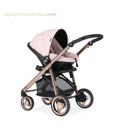 Cochecito Bebecar Pack V 2020 KP057 Chasis Fumé Rosa Negro Cochecito Bebecar Pack V 2020 KP057 Chasis Fumé Rosa Negro