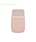 SACO CUCO 3 EN 1 FLOWER MELLOW ROSA TRICOT PASITO A PASITO
