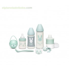 WELCOME BABY SET HYGGE VERDE SUAVINEX
