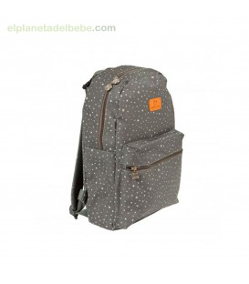 MOCHILA + CAMBIADOR ASTROS GRIS PIRULOS