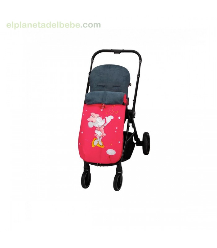 Saco Carro Bebé Universal INTERBABY 10084 Perritos azul