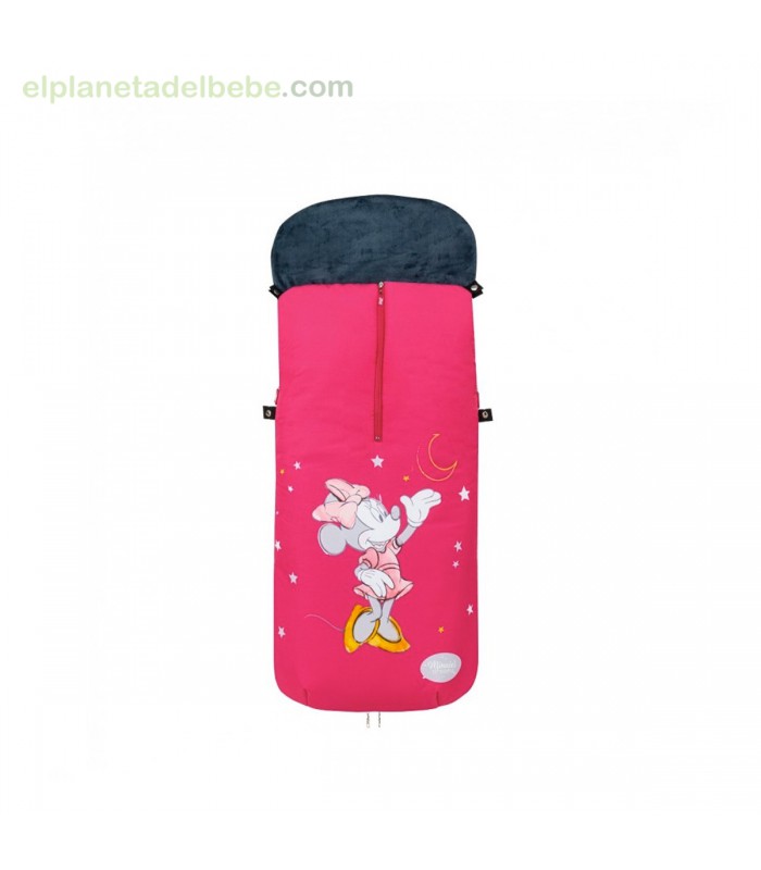 Saco Carro Bebé Universal INTERBABY 10059 Animalitos Rosa