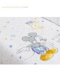 SET 2 PIEZAS NORDICO DESENFUNDABLE Y PROTECTOR MICKEY INTERBABY