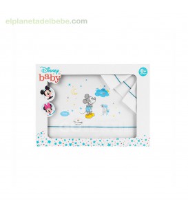 TRIPTICO CUNA 60X120 100%ALG MICKEY INTERBABY