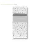 SACO NORDICO Y FUNDA ALMOHADA 60X120 INDIAN GRIS