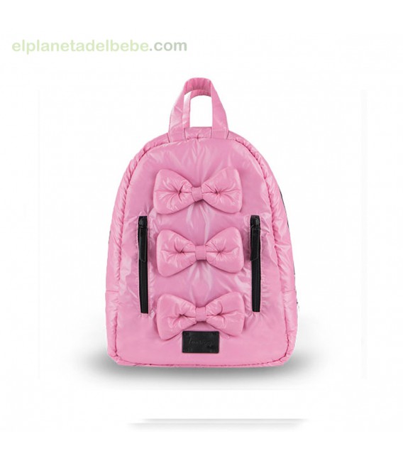 MOCHILA MINI BOWS BLUSH 7AM