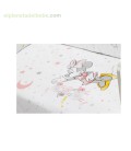 SET 2 PIEZAS NORDICO DESENFUNDABLE Y PROTECTOR MINNIE INTERBABY