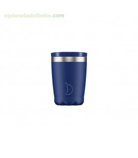 VASO ACERO INOX AZUL MATE 340ML CHILLY