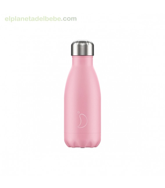 BOTELLA INOX ROSA PASTEL 260ML CHILLY