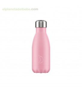 BOTELLA INOX ROSA PASTEL 260ML CHILLY