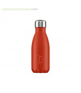 BOTELLA INOX ROJO NEON 260ML CHILLY