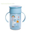 VASO 360 +12M 340ML FOREST AZUL SUAVINEX
