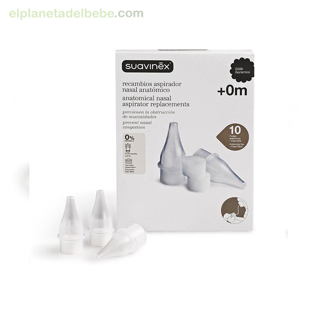 RECAMBIO ASPIRADOR NASAL 10 SUAVINEX