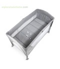 CUNA DE VIAJE OXFORD COLECHO GRIS CONEJITO 401 MS