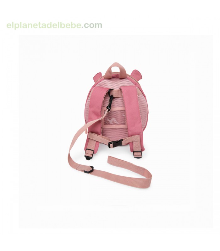 MOCHILA GUARDERIA RIGIDA LITTLE FOREST ROSA TUC TUC