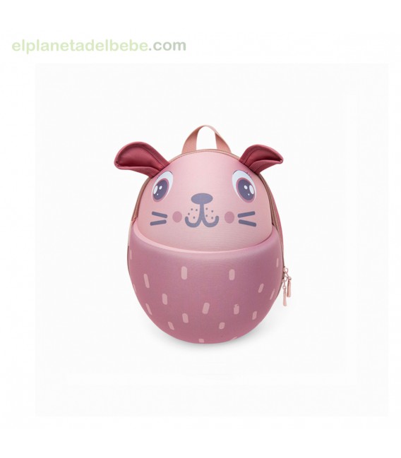 MOCHILA GUARDERIA RIGIDA LITTLE FOREST ROSA TUC TUC