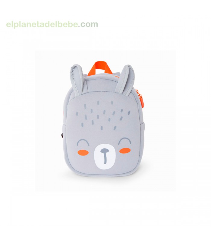 MOCHILA GUARDERIA NEOPRENO TT&FRIENDS GRIS TUC TUC