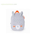 MOCHILA GUARDERIA NEOPRENO TT&FRIENDS GRIS TUC TUC