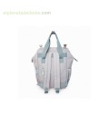 MOCHILA MATERNAL + CAMBIADOR + NECESER LITTLE FOREST GRIS TUC TUC