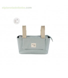 BOLSO ORGANIZADOR I LOVE VICHY VERDE WALKING MUM