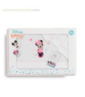 TRIPTICO COCHE ALGODON MINNIE GEO INTERBABY