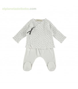 JUBON Y POLAINA 1M NIGHT STORIES BLANCO BABYCLIC